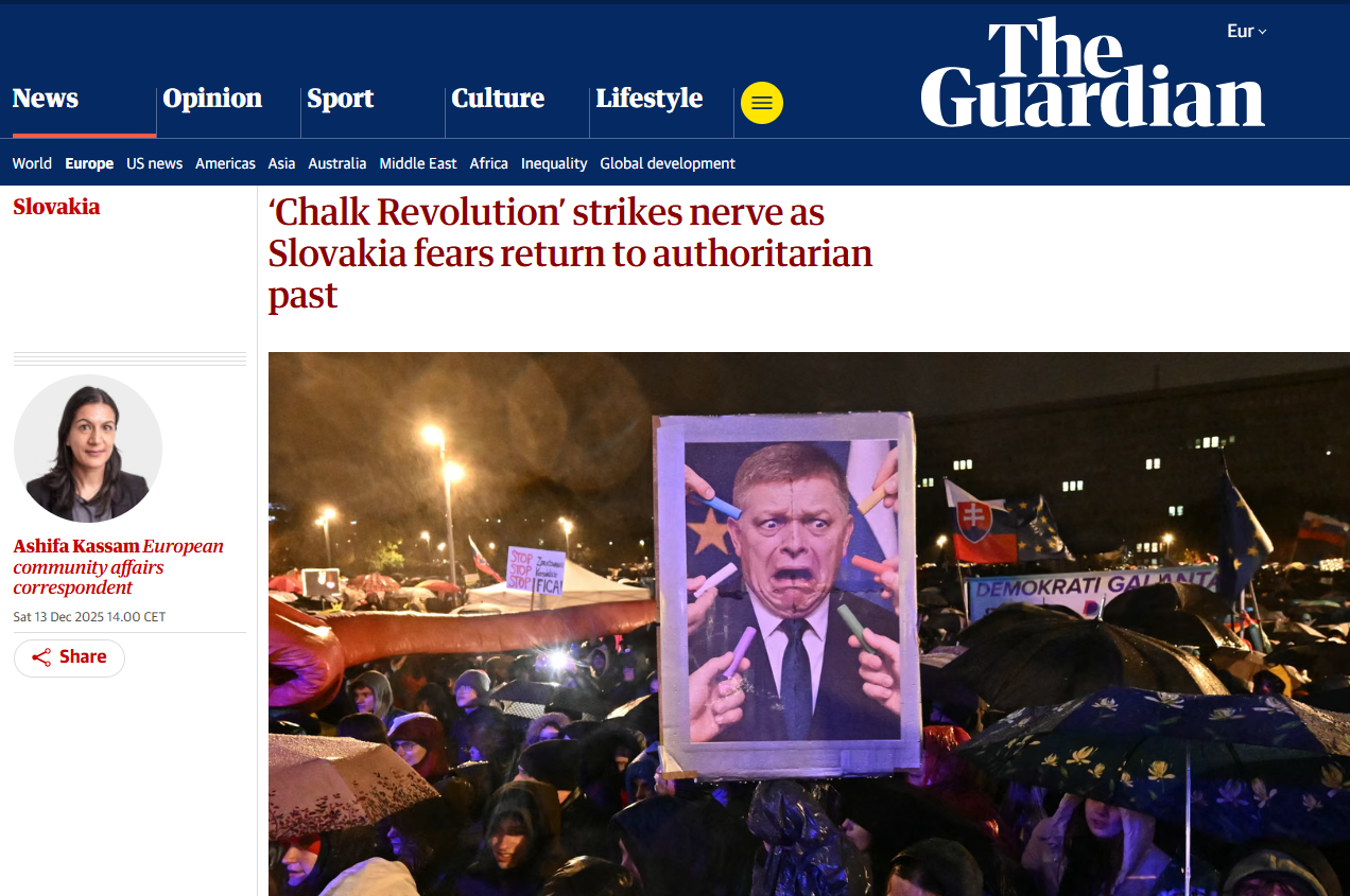 Slovensko v zahr. médiách